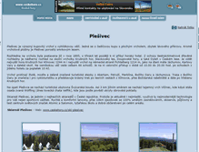 Tablet Screenshot of plesivec.ceskehory.cz