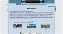 Desktop Screenshot of horni-vestonice.ceskehory.cz