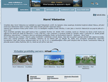 Tablet Screenshot of horni-vestonice.ceskehory.cz