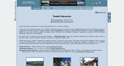 Desktop Screenshot of ceske-petrovice.ceskehory.cz