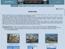 Tablet Screenshot of cesky-dub.ceskehory.cz