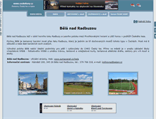 Tablet Screenshot of bela-nad-radbuzou.ceskehory.cz