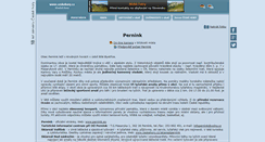Desktop Screenshot of pernink.ceskehory.cz