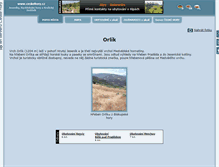 Tablet Screenshot of orlik.ceskehory.cz