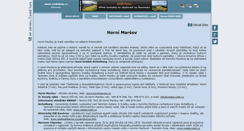 Desktop Screenshot of horni-marsov.ceskehory.cz