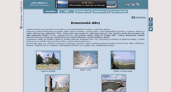 Desktop Screenshot of broumovske-skaly.ceskehory.cz