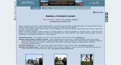 Desktop Screenshot of destne-v-orlickych-horach.ceskehory.cz