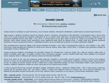 Tablet Screenshot of janske-lazne.ceskehory.cz