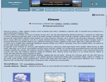 Tablet Screenshot of klinovec.ceskehory.cz