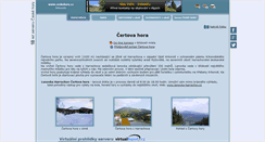 Desktop Screenshot of certova-hora.ceskehory.cz