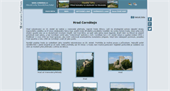 Desktop Screenshot of cornstejn.ceskehory.cz