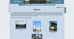 Desktop Screenshot of detrichov.ceskehory.cz