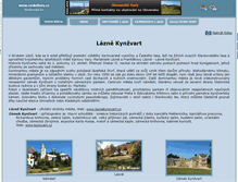 Tablet Screenshot of lazne-kynzvart.ceskehory.cz