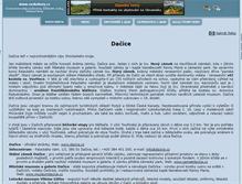 Tablet Screenshot of dacice.ceskehory.cz
