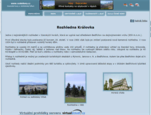 Tablet Screenshot of kralovka.ceskehory.cz
