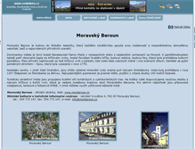 Tablet Screenshot of moravsky-beroun.ceskehory.cz