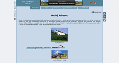 Desktop Screenshot of hruby-rohozec.ceskehory.cz