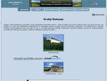 Tablet Screenshot of hruby-rohozec.ceskehory.cz