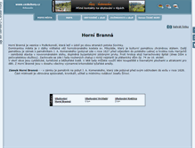 Tablet Screenshot of horni-branna.ceskehory.cz