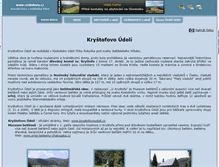 Tablet Screenshot of krystofovo-udoli.ceskehory.cz