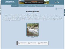 Tablet Screenshot of certovy-proudy.ceskehory.cz