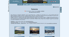 Desktop Screenshot of cenkovice.ceskehory.cz
