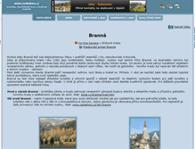 Tablet Screenshot of branna.ceskehory.cz