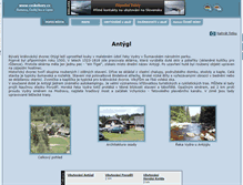 Tablet Screenshot of antygl.ceskehory.cz