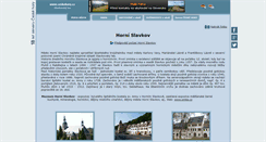 Desktop Screenshot of horni-slavkov.ceskehory.cz