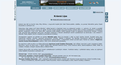 Desktop Screenshot of krasna-lipa.ceskehory.cz
