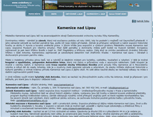 Tablet Screenshot of kamenice-nad-lipou.ceskehory.cz