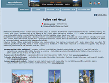 Tablet Screenshot of police-nad-metuji.ceskehory.cz