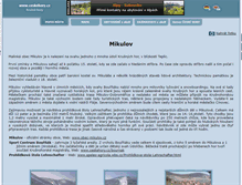 Tablet Screenshot of mikulov.ceskehory.cz