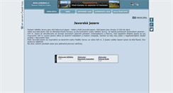 Desktop Screenshot of javorske-jezero.ceskehory.cz