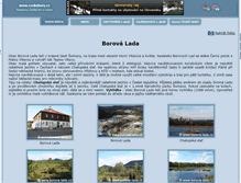 Tablet Screenshot of borova-lada.ceskehory.cz