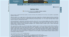 Desktop Screenshot of karlovy-vary.ceskehory.cz