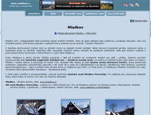 Tablet Screenshot of mladkov.ceskehory.cz