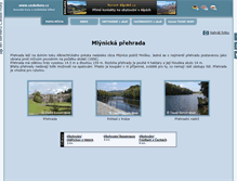 Tablet Screenshot of mlynicka-prehrada.ceskehory.cz