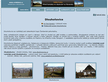 Tablet Screenshot of dlouhonovice.ceskehory.cz