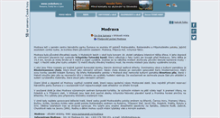 Desktop Screenshot of modrava.ceskehory.cz