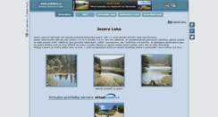 Desktop Screenshot of jezero-laka.ceskehory.cz