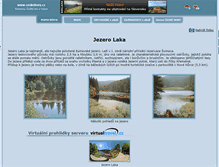 Tablet Screenshot of jezero-laka.ceskehory.cz