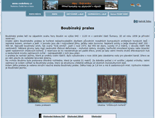Tablet Screenshot of boubinsky-prales.ceskehory.cz