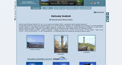 Desktop Screenshot of decinsky-sneznik.ceskehory.cz