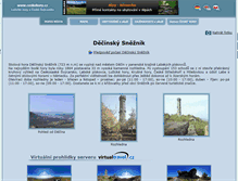 Tablet Screenshot of decinsky-sneznik.ceskehory.cz