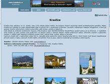 Tablet Screenshot of kraslice.ceskehory.cz